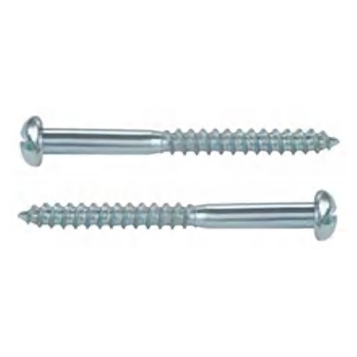 DIN 96 Slotted Round Head Wood Screw